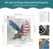 5D Special Shape Diamond Art Kits for Beginners, Eagle Diamond Painting Kits for Adults, Animal Crystal Rhinestones Diamond Painting for Home Wall Decoration Gift 12x12inch
